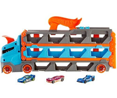 Hot Wheels 2:1 Rennbahn-Transporter für 25€ (-29%)