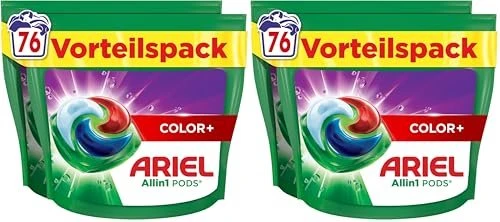 Ariel Color+ Allin1 Pods Waschmittel, 76 Stück für 18€ (-10%)