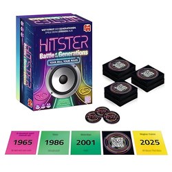 Hitster Battle of the Generations Musik-Party-Spiel (420+ Songs, App)