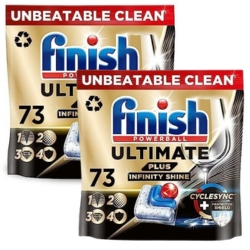 Finish Ultimate Plus Infinity Shine Spülmaschinentabs (146 Stück) für 24€ (-30%)