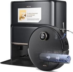 Dreame Mova Z60 Ultra Roller Complete Saug-/Wischroboter inkl. Absaug-/Reinigungsstation schwarz für 999€ (-9%)