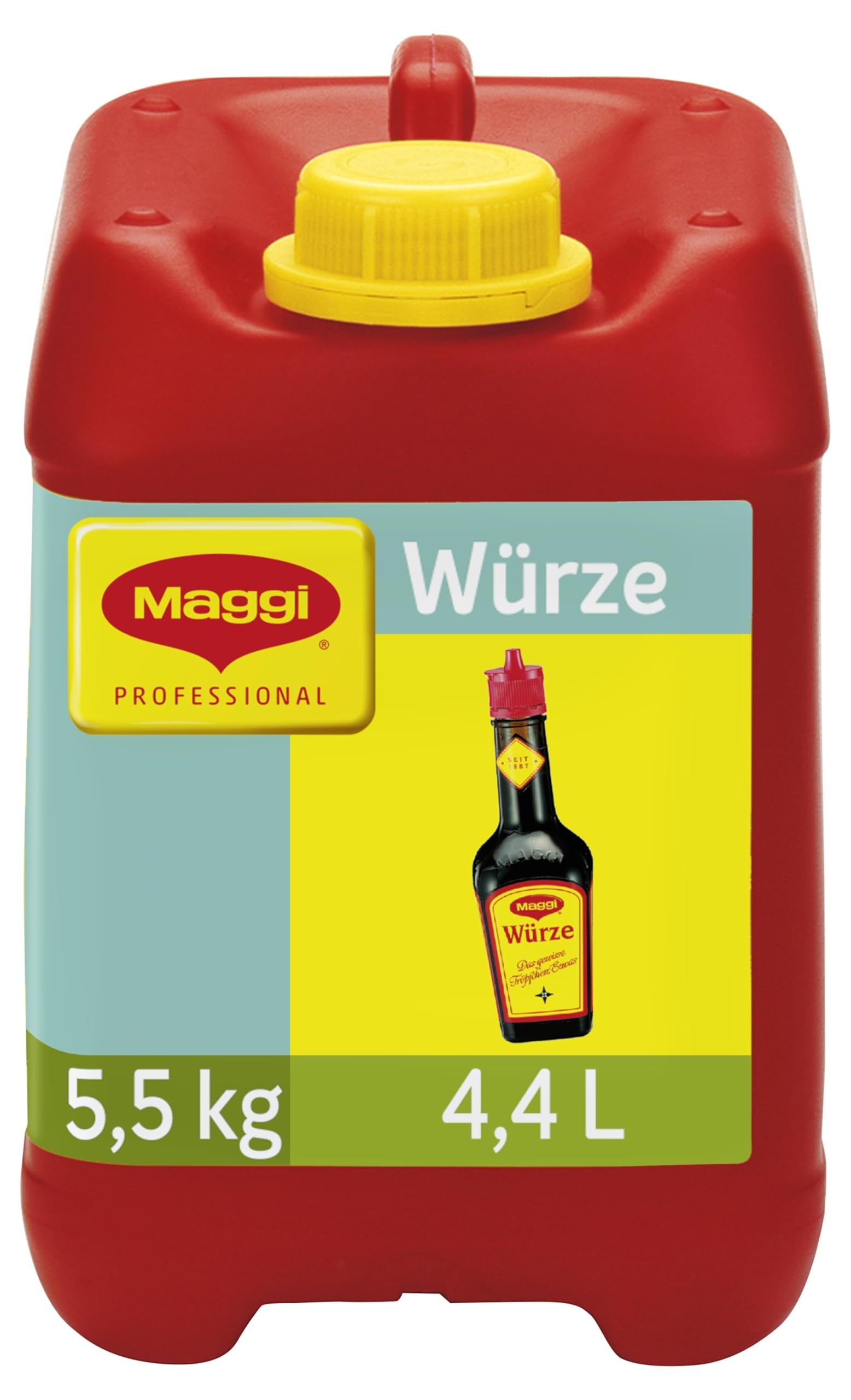 MAGGI Professional Würze, vegan, universell einsetzbar, 1er Pack (1 x 5,5kg Kanister) ( Spar-Abo) für 29€ (-34%)