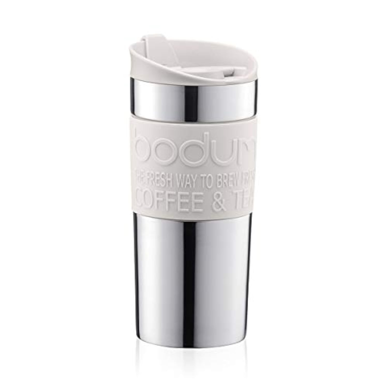 Bodum Bodumtravel Mug Thermobecher aus Edelstahl (Doppelwandig, Spülmaschinengeeignet, 0,35 liters) für 10€ (-42%)
