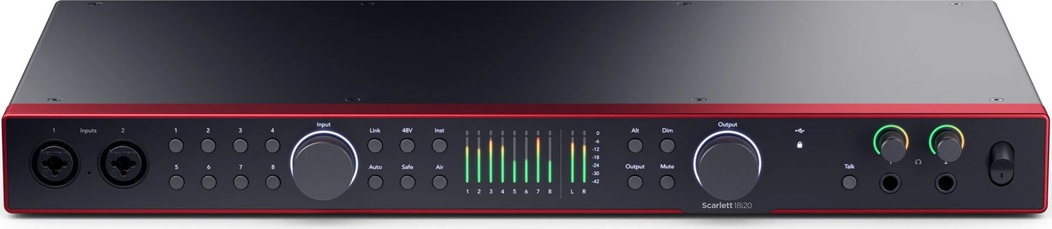 Focusrite Scarlett 18i20 4th Gen für 499€ (-16%)