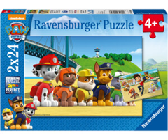Ravensburger Paw Patrol Kinderpuzzle (2×24 Teile) für 8€ (-30%)