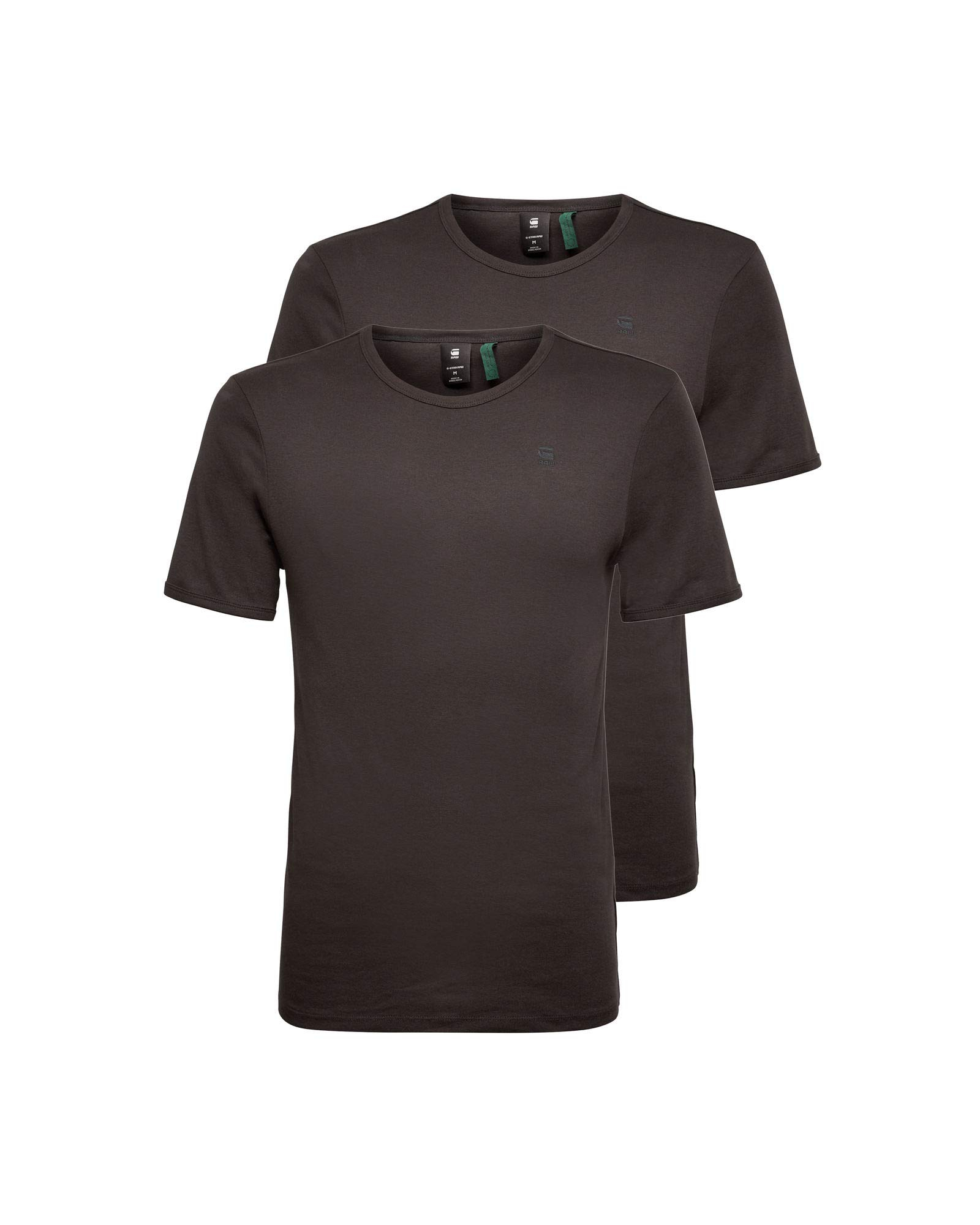 G-Star Basic Tshirt 2er Pack schwarz (Gr. XXS-2XL) für 18€ (-40%)
