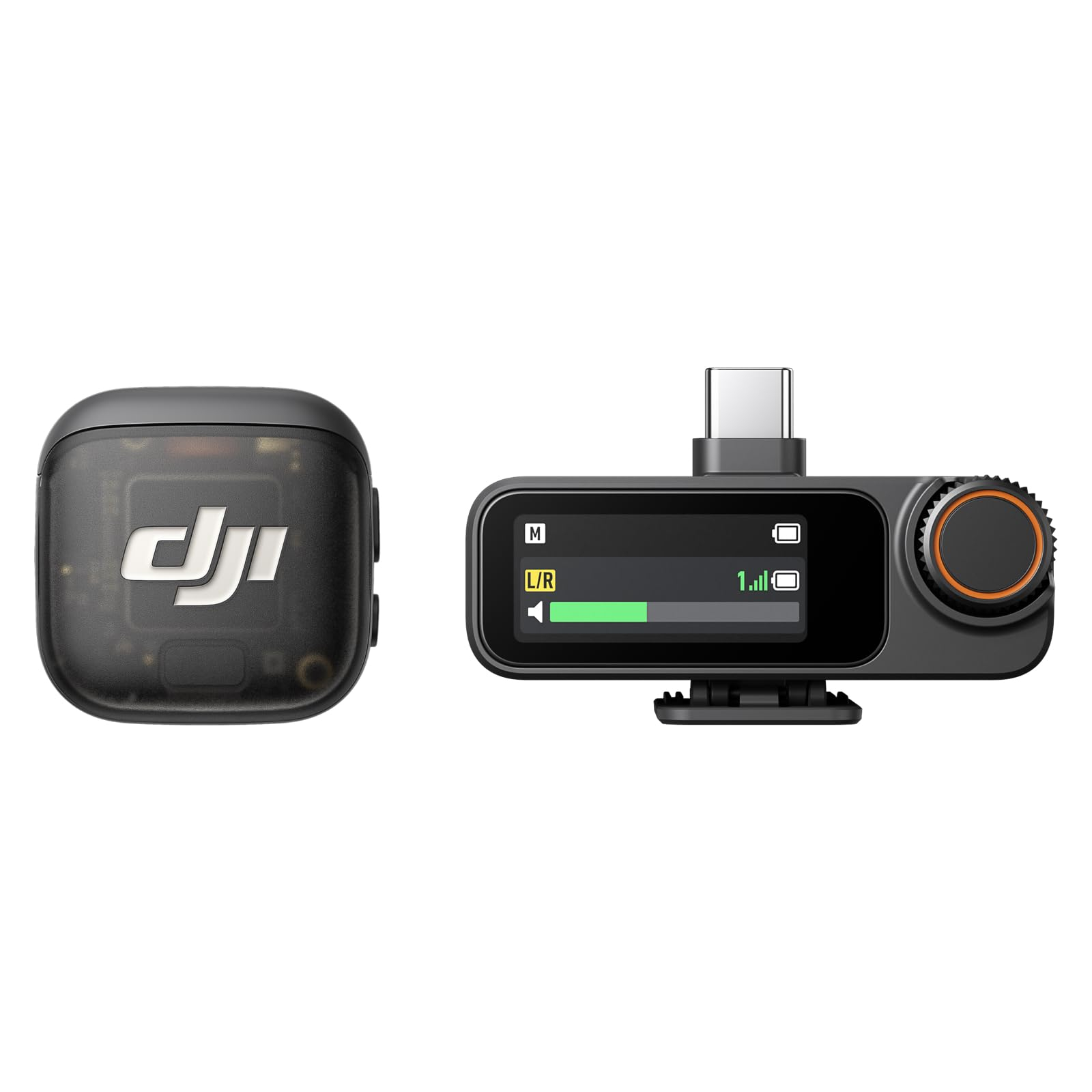 [WHD „Wie neu“] DJI Mic 3 (1 Sender + 1 Empfänger), drahtloses Lavalier-Mikrofon für iPhone/Kamera/Android