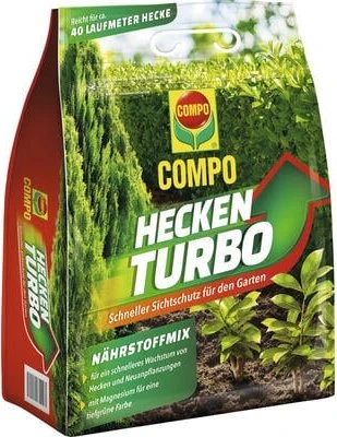 Compo Heckenturbo Dünger, 4kg für 14€ (-9%)