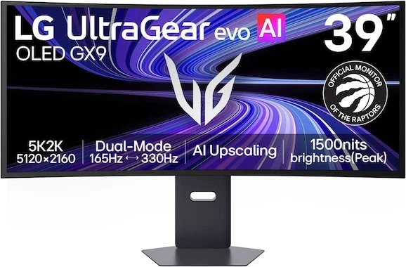 LG UltraGear evo AI OLED GX9 39GX950B-B, 39″ für 1655€ (-5%)
