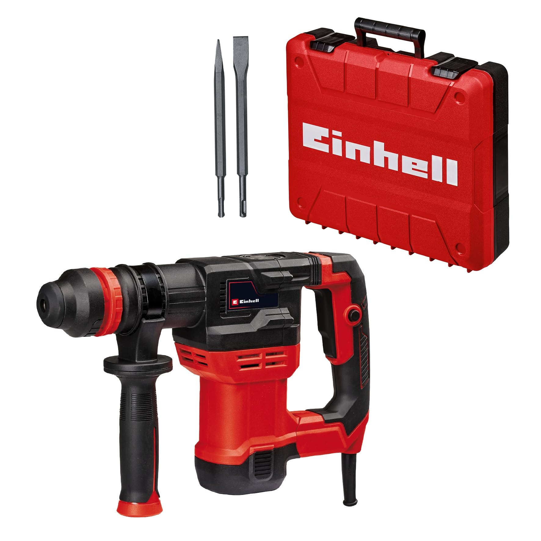 Einhell Abbruchhammer TE-DH 5 (5 J, SDS-plus- Werkzeugaufnahme, schwingungsgedämpfter Handgriff für 76€ (-23%)