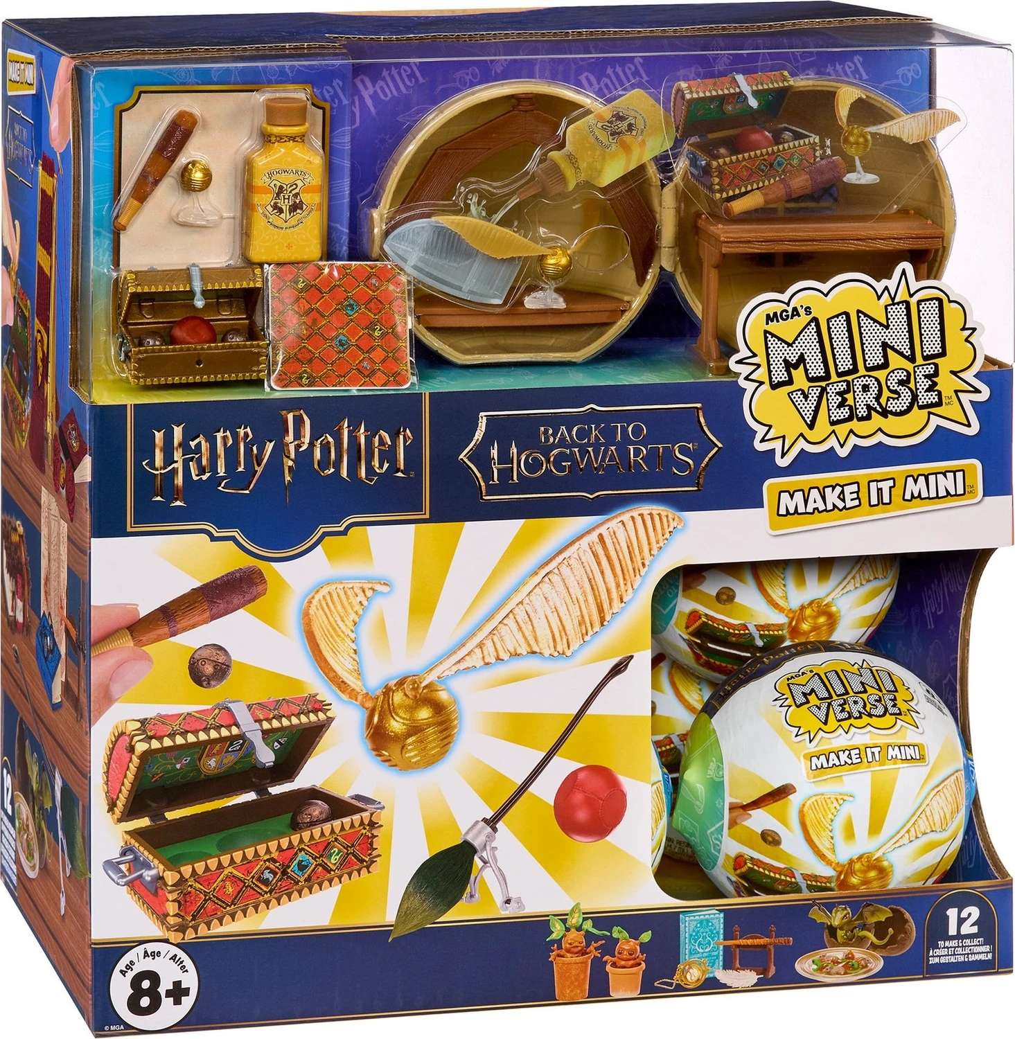 MGA Entertainment MGA’s Miniverse Make It Mini Harry Potter Back to Hogwarts (verschiedene Ausführungen) für 6€ (-31%)