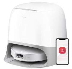 roborock Qrevo CurvX (22.000Pa, 7,98cm Ultra-Slim, 80°C Heißwasser)