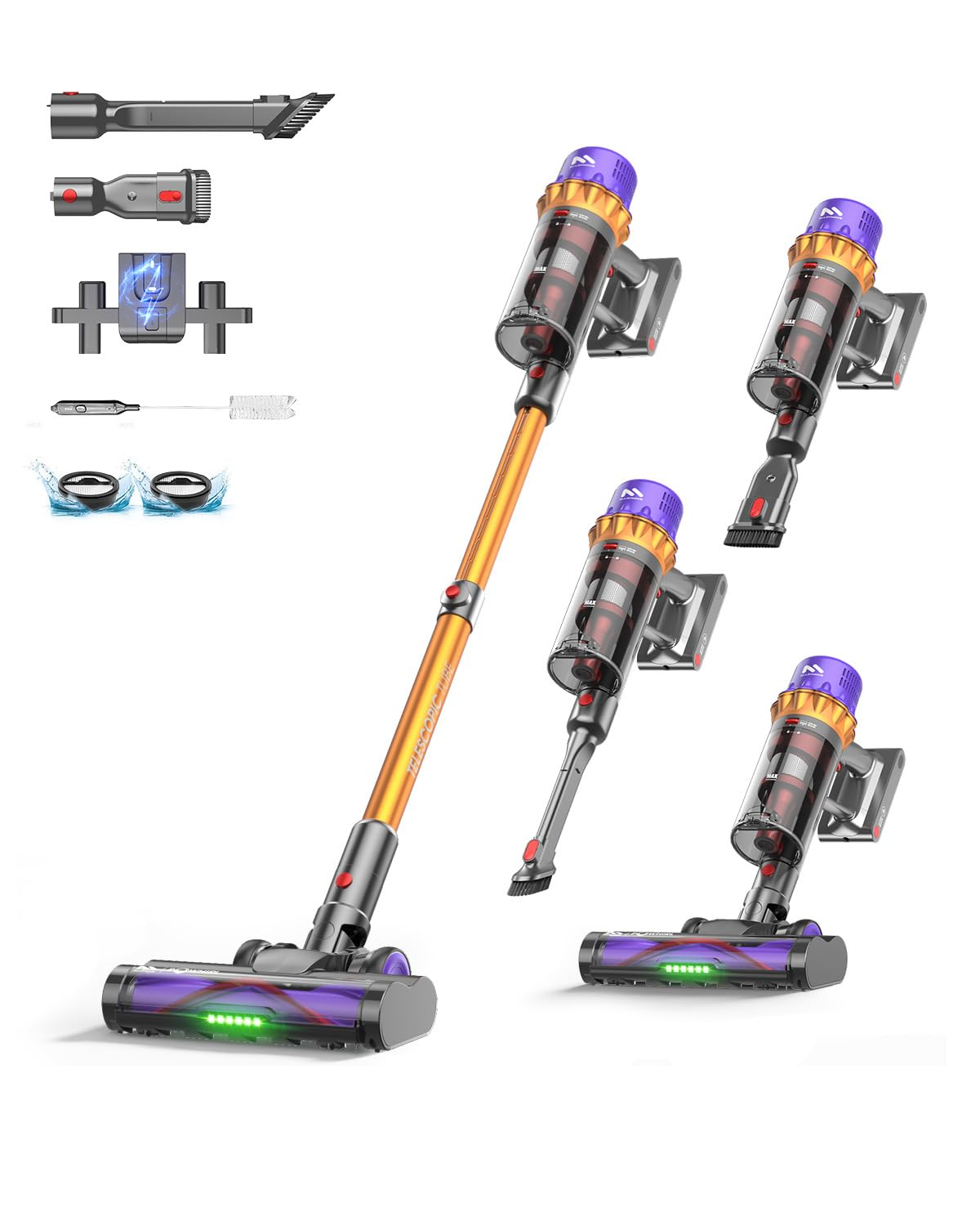 AlloyMove Akku Staubsauger (50000Pa/550W/80Mins) für 61€ (-40%)