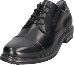 bugatti Morino Herren Business-Schnürer (Leder, Schwarz)