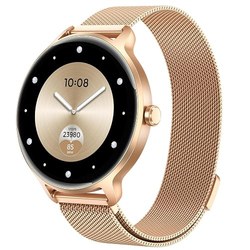 Yoever Smartwatch Damen (1,27″ AMOLED, Telefonfunktion)