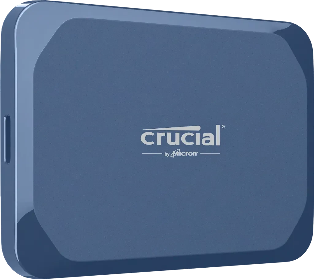 Crucial X10 Portable SSD, blau, 4TB, USB-C 3.2 für 288€ (-15%)