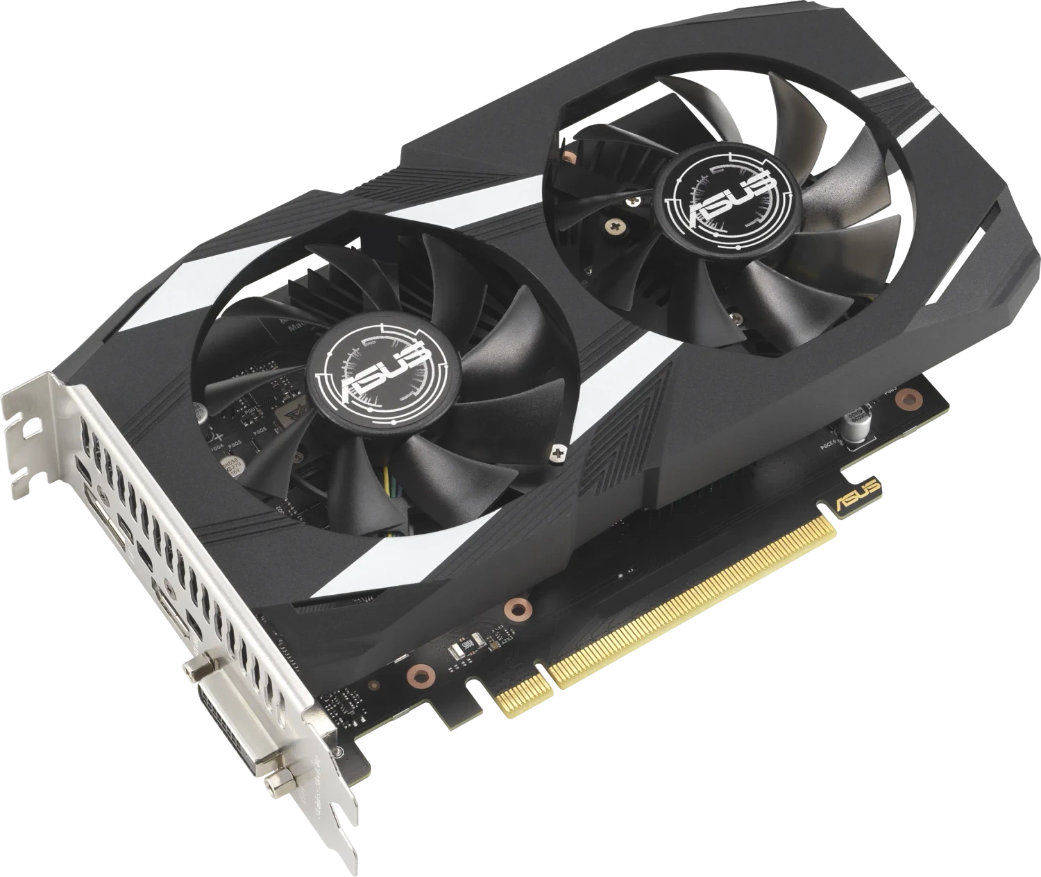ASUS Dual GeForce RTX 3050 OC, DUAL-RTX3050-O6G, 6GB GDDR6, DVI, HDMI, DP für 189€ (-5%)