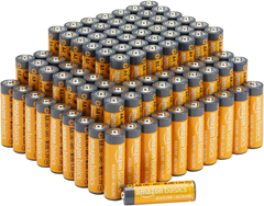 100er-Pack Amazon Basics AA Alkali-Batterien