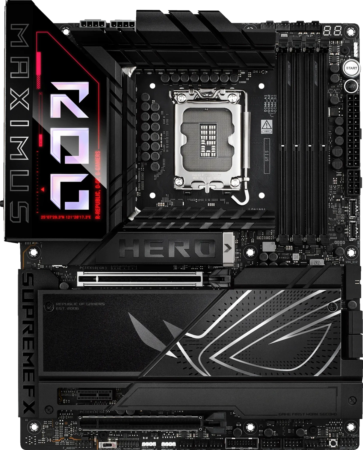 ASUS ROG Maximus Z890 Hero (Intel 1851) für 389€ (-6%)