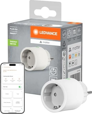 Ledvance SMART+ Plug WiFi, Smart-Steckdose für 9€ (-22%)