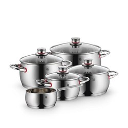 WMF Quality One Topfset Induktion 5-teilig (Cromargan, Cool+)