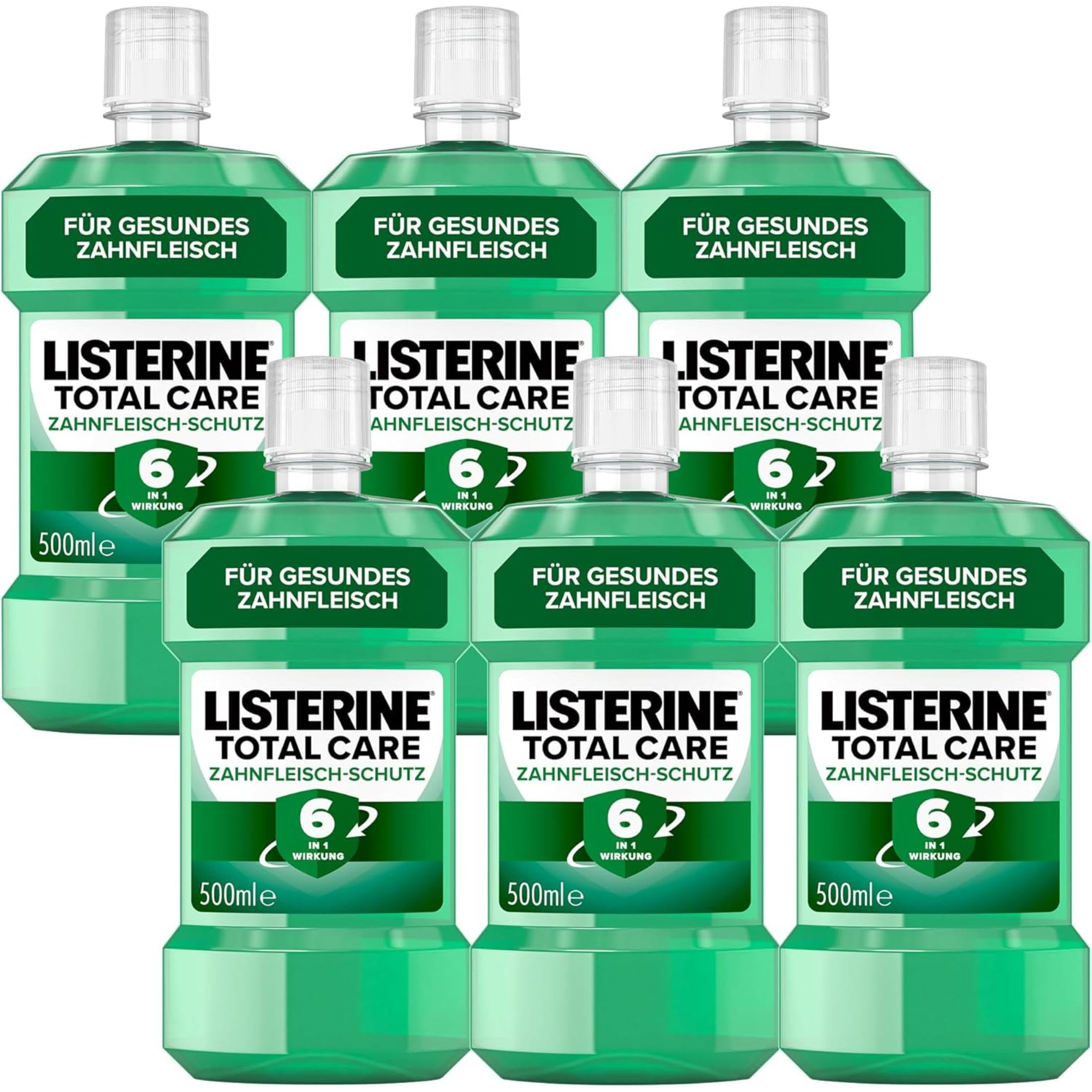 6x 500ml LISTERINE Total Care Zahnfleisch-Schutz für 13€ (-38%)