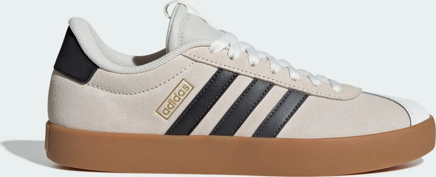adidas VL Court 3.0 off white/grey six/gold metallic (Damen) für 28€ (-12%)