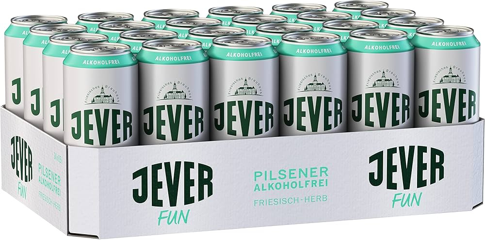 Jever Fun Dose 24×0,5 l – Amazon Sparabo – 1,00 EUR pro Liter für 12€ (-23%)