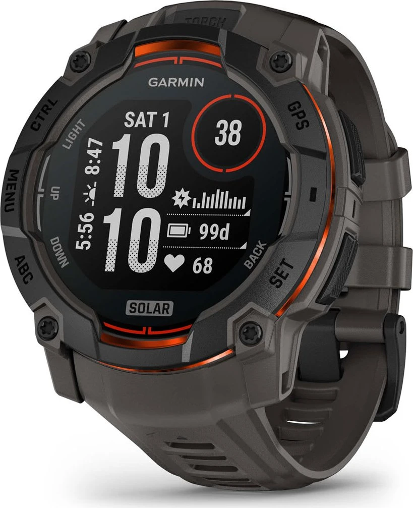Garmin Instinct 3 Solar 50mm black/charcoal für 299€ (-9%)