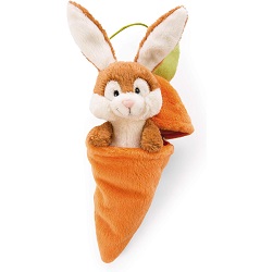 NICI Plüschhase im Karotten-Anhänger (15cm) für 9€ (-25%)