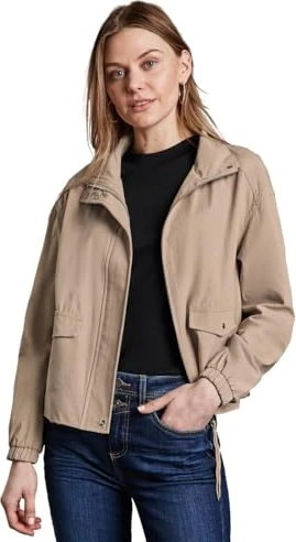 Street One Kurze Stehkragen Jacke desert beige (Damen) für 41€ (-10%)