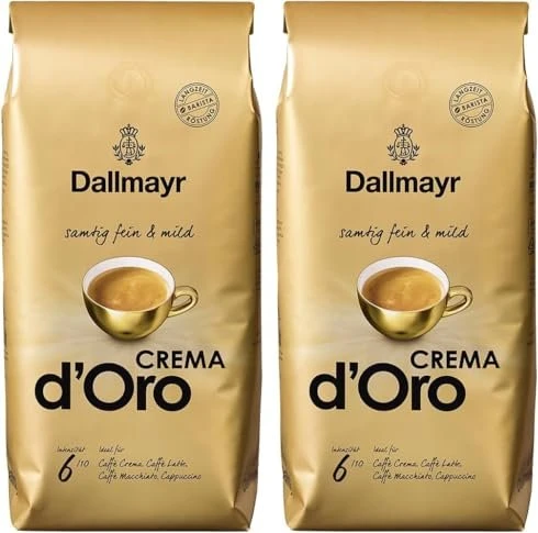 Dallmayr Crema d’Oro Kaffeebohnen, 1.00kg für 17€ (-13%)