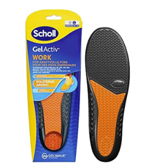 Scholl GelActiv Work Einlegesohlen für Männer (Gr. 40,5-46) für 8€ (-45%)