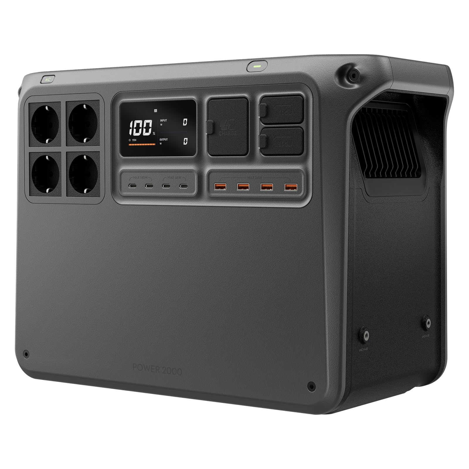 DJI Power 2000 Tragbare Powerstation 2048 Wh, 3000 W Solar Generator bei Amazon für 816€ (-26%)