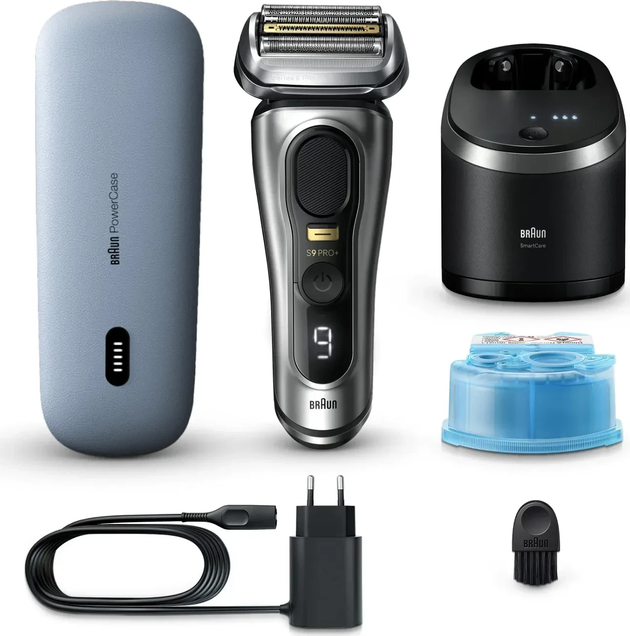 Braun Series 9 Pro+ 9577cc Wet&Dry edles Metall für 280€ (-7%)