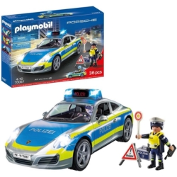 PLAYMOBIL 70067 Porsche 911 Carrera 4S Polizei (Licht & Sound) für 40€ (-23%)