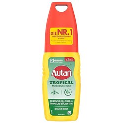 Autan Tropical Pumpspray Mückenschutz (Icaridin 20%, 100 ml)