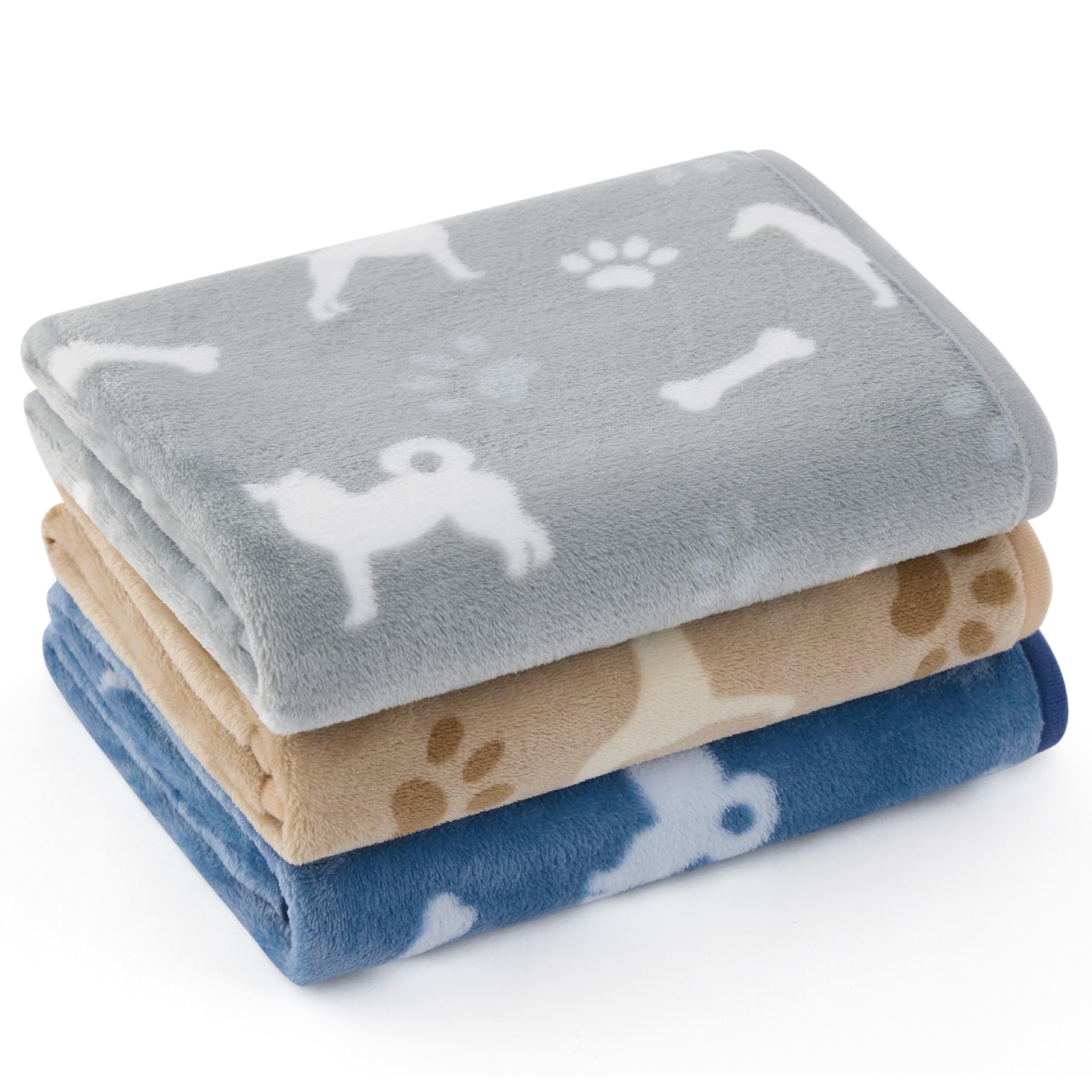 3 Stück Bedaure Fleece Decken für Hunde & Katzen, 58×41 cm für 6€ (-50%)