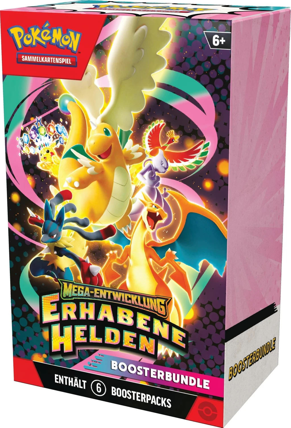 Pokémon – Mega-Entwicklung Erhabene Helden Booster Bundle für 25€ (-15%)