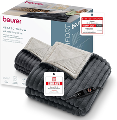 Beurer Heizdecke Stockholm (180 x 130 cm, 6 Stufen, waschbar) für 60€ (-12%)