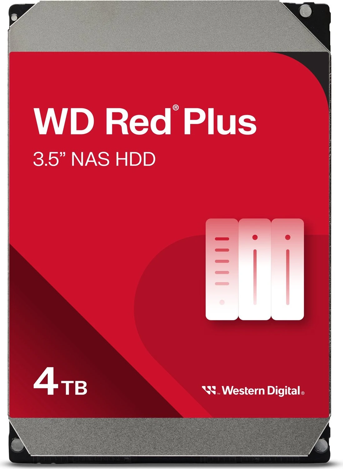 Western Digital WD Red Plus 4TB, 24/7, 512e / 3.5″ / SATA 6Gb/s für 154€ (-5%)