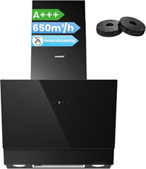 COMFEE‘ CH60J72ET6A3B A+++ Dunstabzugshaube 60 cm (650 m³/h) für 150€ (-17%)