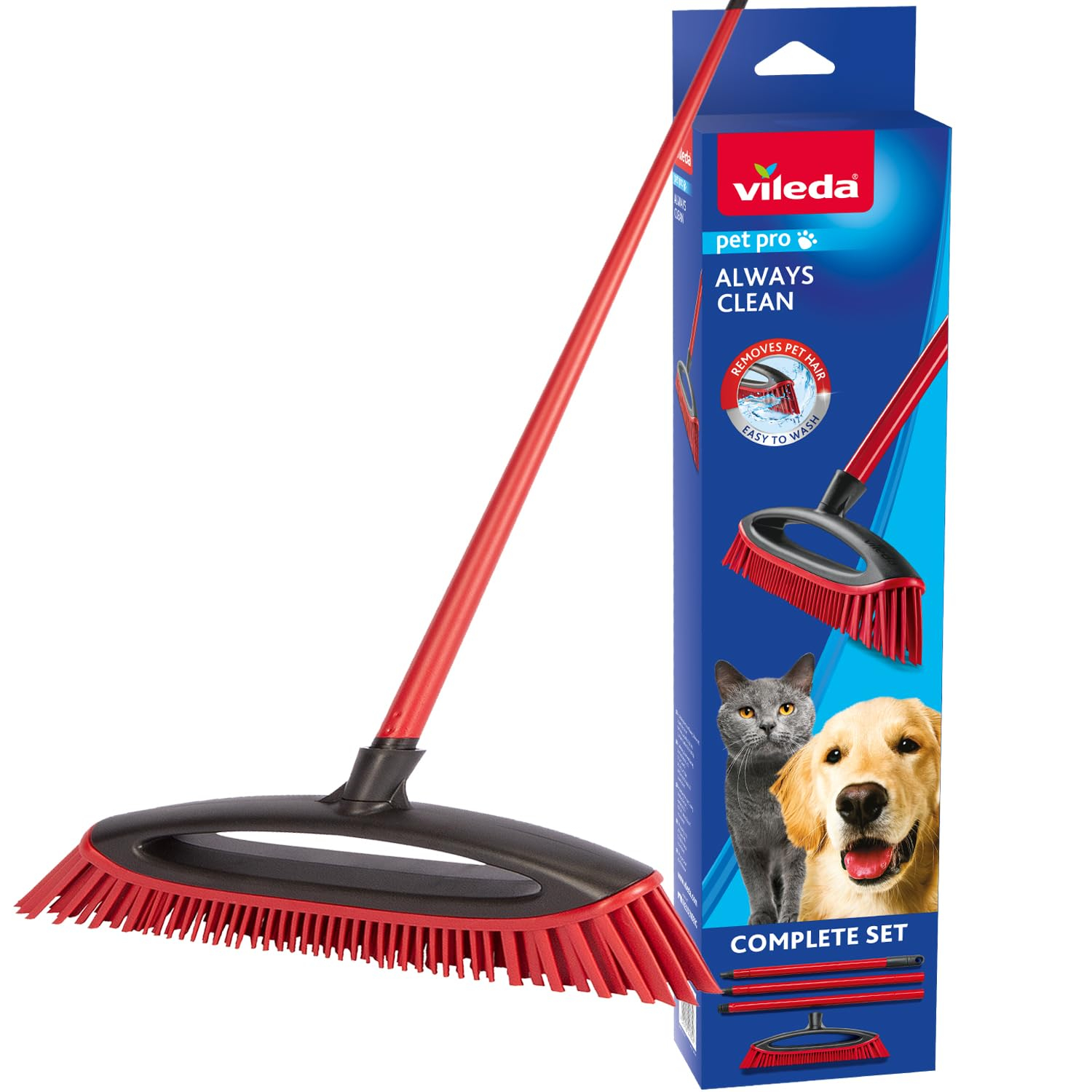 Vileda Always Clean Pet Pro Bürstenset für 9€ (-45%)
