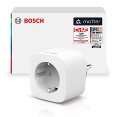 Bosch Smart Home Zwischenstecker kompakt [+M] (Matter, Energiemessung) für 34€ (-22%)