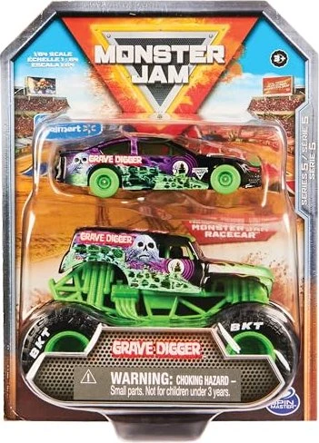 Spin Master Monster Jam Race Car Max-D 2er-Pack (verschiedene Ausführungen) für 8€ (-11%)
