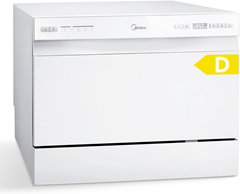 Midea Mini Tischgeschirrspüler (6 Gedecke, App-Steuerung, 7 Programme) für 189€ (-30%)