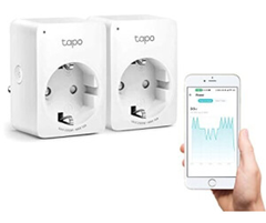 TP-Link Tapo P110 WLAN-Steckdose 2er-Pack mit Stromverbrauchsanzeige für 18€ (-25%)