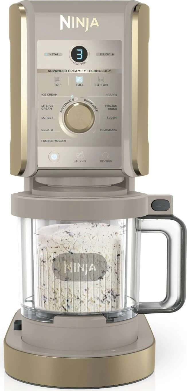 Ninja NC502EUSTGD Creami Deluxe 10in1 Eismaschine stone gold für 210€ (-13%)