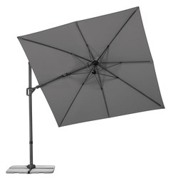 Schneider VIVASOL Ampelschirm 270×270 cm (Anthrazit, 3-fach verstellbar)