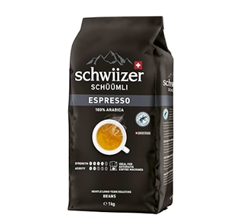 Schwiizer Schüümli Espresso (1kg, 100% Arabica) für 15€ (-33%)